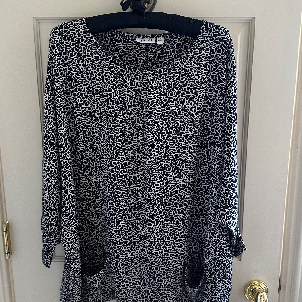 Masai Xl 100 Viscose Printed TopNwot